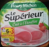 Mängden socker i Le Supérieur Cuit à l'Étouffée (6+3 gratuites)
