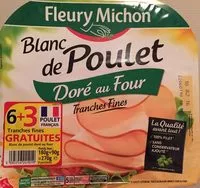 Mängden socker i Blanc de POULET Doré au Four