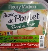 Mängden socker i Blanc de poulet dore au four