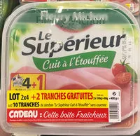 Mängden socker i Le Supérieur, cuit à l'étouffée