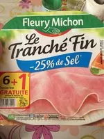 Mängden socker i Le tranché fin -25% de sel