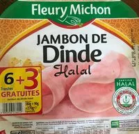 Mängden socker i Jambon de dinde halal
