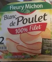 Mängden socker i Blanc de poulet, 100% filet