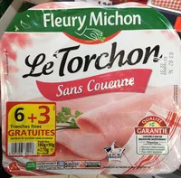 Mängden socker i Le Torchon sans couenne (6+3 gratuites)