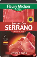 Mängden socker i Jambon Cru Serrano Affiné 14 mois