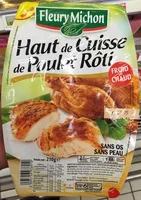 Mängden socker i Haut de cuisse de poulet rôti