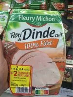 Mängden socker i Roti de dinde cuit