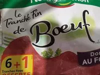 Mängden socker i Le tranché fin de boeuf