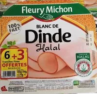 Mängden socker i Blanc de dinde halal