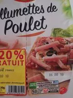 Mängden socker i Alumette de poulet