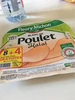 Mängden socker i Blanc de Poulet Halal