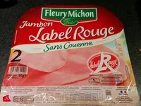 Mängden socker i Jambon Label Rouge sans Couenne