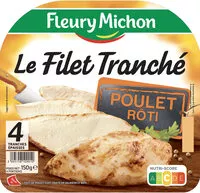 Mängden socker i FILET TRANCHE DE POULET ROTI - 4 Tr.