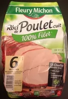 Mängden socker i Rôti de Poulet cuit