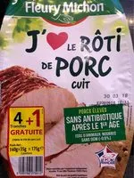 Mängden socker i Rôti de Porc Cuit