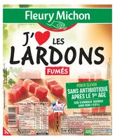 Mängden socker i Lardons fumés