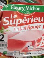 Mängden socker i Le supérieur label rouge jambon