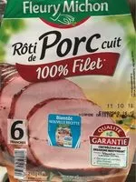 Mängden socker i Roti de porc cuit