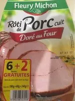 Mängden socker i Roti De Porc Cuit
