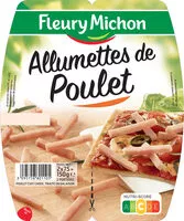 Mängden socker i Allumettes de Poulet - Nature