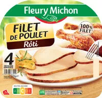 Mängden socker i Filet de Poulet - Rôti