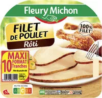 Mängden socker i Filet de Poulet - Rôti