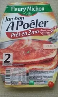 Mängden socker i Jambon à poêler avec couenne