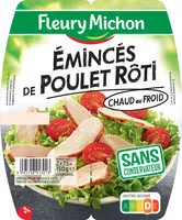 Mängden socker i Emincés de Poulet - Rôtis au Four