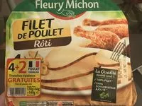 Mängden socker i Filet de poulet