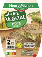 Mängden socker i Pavé Végétal haricots et petits pois