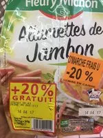 Allumettes de jambon