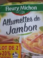 Mängden socker i Allumettes de jambon