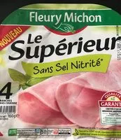 Mängden socker i Le supérieur sans sel nitrite