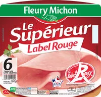 Mängden socker i Le supérieur Label Rouge - 6 tranches sous couenne