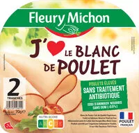 Mängden socker i Blanc de Poulet Filière Française d'Eleveurs Engagés - 2 tr.