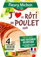 Mängden socker i Rôti de Poulet - 100% Filet* - FILIERE FRANCAISE D'ELEVEURS ENGAGES