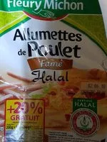 Mängden socker i Allumettes de poulet fumé halal