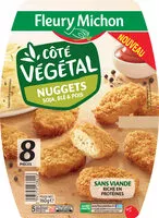 Mängden socker i NUGGETS VEGETAL aux Soja, Blé et Pois