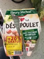 Mängden socker i Des de poulet