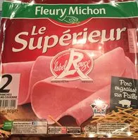 Mängden socker i Jambon le Supérieur sans Couenne