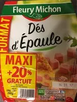 Mängden socker i Des d’epaule