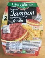 Mängden socker i Le Haché jambon emmental fondu