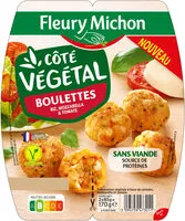 Mängden socker i Boulettes Riz, Mozzarella, Tomate.