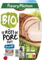 Mängden socker i Rôti de Porc - 100% Filet** - BIO