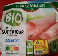 Mängden socker i Le supérieur sans couenne