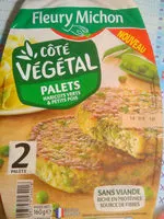 Mängden socker i Palets haricots verts & petits pois