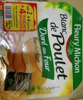 Mängden socker i Blanc de poulet 8 tranches