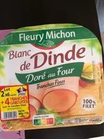 Mängden socker i Blanc de dinde