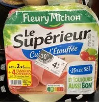 Mängden socker i Le superieur cuit a l’etouffee