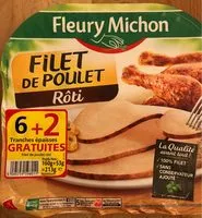 Mängden socker i Filet de Poulet Roti